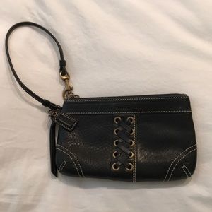 Coach wristlet purse